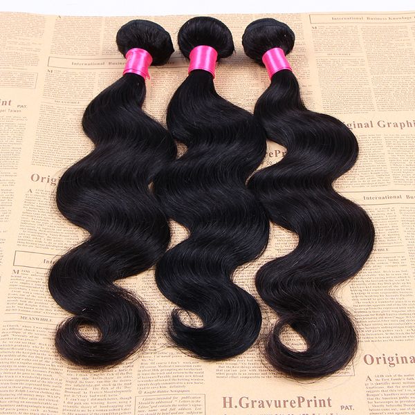 elibess brand 100g/piece 3pcs/lot body wave virgin hair extensions brazilian 100 human hair weave 100g pack, Black
elibess brand 100g/piece 3pcs/lot body wave virgin hair extensions brazilian 100 human hair weave 100g pack, Black