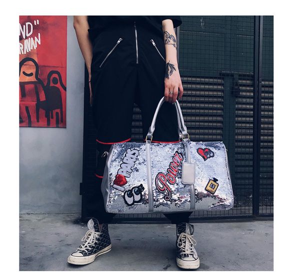 2019 pink handbags sequins travel duffel bag women travel business handbags beach shoulder bag large shoulder capacity outdoor v s bags
2019 pink handbags sequins travel duffel bag women travel business handbags beach shoulder bag large shoulder capacity outdoor v s bags