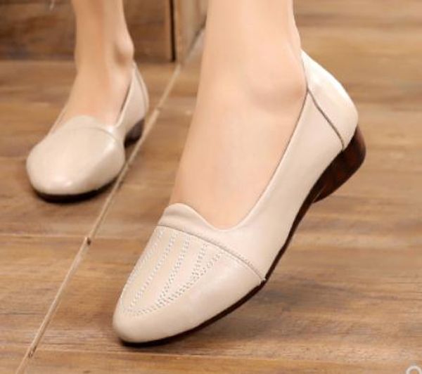 2019 women's shoes in spring and autumn with new style slope heel round head mother shoes #t10, Black
2019 women's shoes in spring and autumn with new style slope heel round head mother shoes #t10, Black
