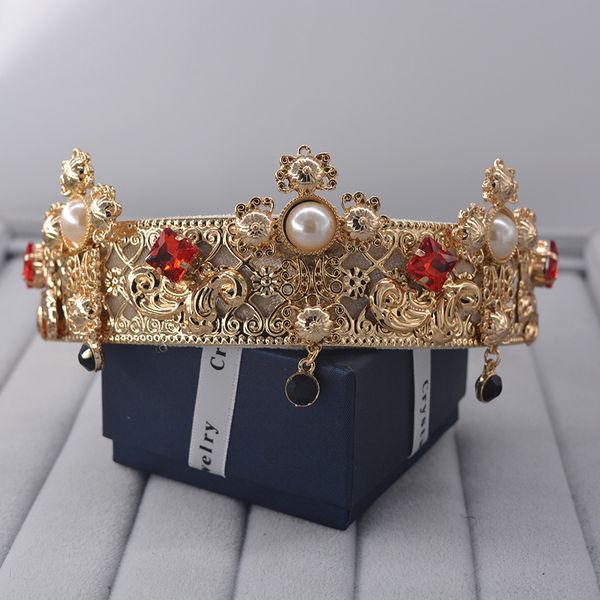 барокко урожай металла цветок кадр pearl повязка корона аксессуары для волос женщин +776, Golden;white
барокко урожай металла цветок кадр pearl повязка корона аксессуары для волос женщин +776, Golden;white