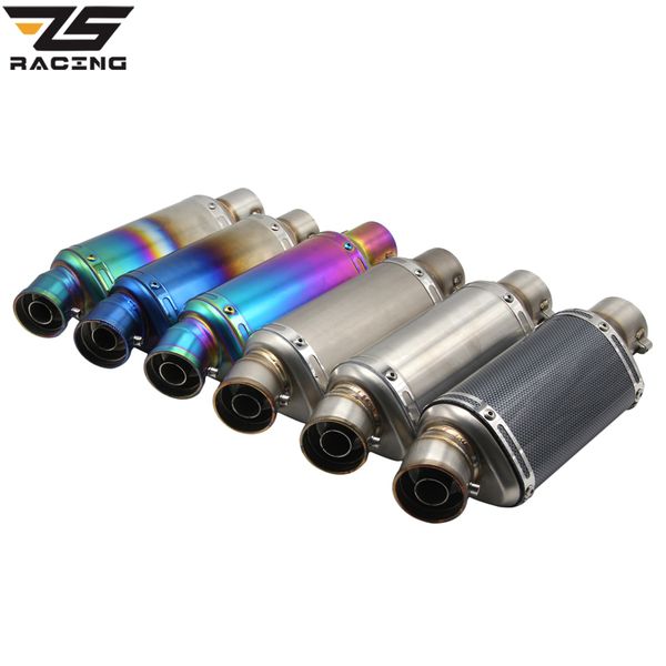zs racing 51mm motorcycle akrapovic yoshimura exhaust pipe with db killer escape moto cbr125 cb400 yzf r1 r6 r15 gxsr z750
zs racing 51mm motorcycle akrapovic yoshimura exhaust pipe with db killer escape moto cbr125 cb400 yzf r1 r6 r15 gxsr z750