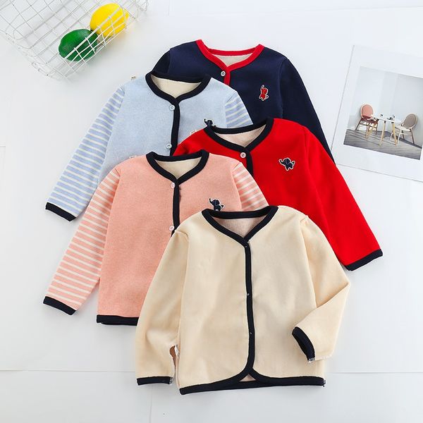 baby boy clothes cute toddler girl 0-4t children kids warm cotton soft cartoon pattern long-sleeved thick baby bottoming coat, Blue;gray
baby boy clothes cute toddler girl 0-4t children kids warm cotton soft cartoon pattern long-sleeved thick baby bottoming coat, Blue;gray