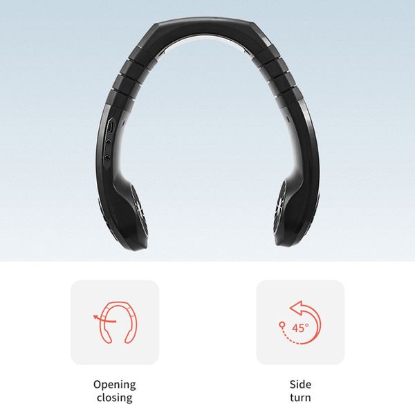 new portable mini neck band fan double wind head usb air cooler outdoor s7 #5
new portable mini neck band fan double wind head usb air cooler outdoor s7 #5