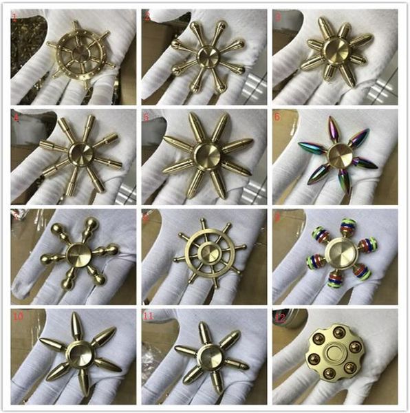 fidget spinner edc king kong finger decompression three six-arm toy colorful fingertip gyro pure copper series bullet toys
fidget spinner edc king kong finger decompression three six-arm toy colorful fingertip gyro pure copper series bullet toys