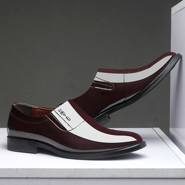 men's shoes new men's cotton shoes pointed artificial pu business dress man men dress shoe, Black
men's shoes new men's cotton shoes pointed artificial pu business dress man men dress shoe, Black