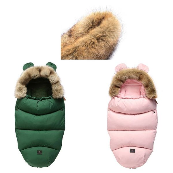 baby stroller sleeping bag winter warm newborns anti-kicking footmuff with removable faux fur
baby stroller sleeping bag winter warm newborns anti-kicking footmuff with removable faux fur