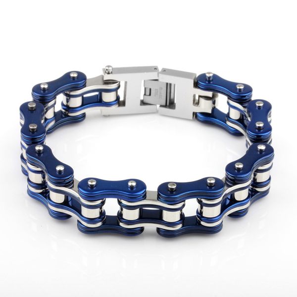 new wave of mens tide brand bracelet jewelry mens stainless steel bracelet fashion creative cycling motorcycle bracelet, Black
new wave of mens tide brand bracelet jewelry mens stainless steel bracelet fashion creative cycling motorcycle bracelet, Black