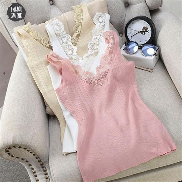 slim womens knitting tank lace patchwork solid color all matching summer casual good quality, White
slim womens knitting tank lace patchwork solid color all matching summer casual good quality, White