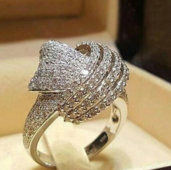 2019 luxury big cz zircon stone ring for charm women fashion wedding engagement rings size 6-10, Golden;silver
2019 luxury big cz zircon stone ring for charm women fashion wedding engagement rings size 6-10, Golden;silver