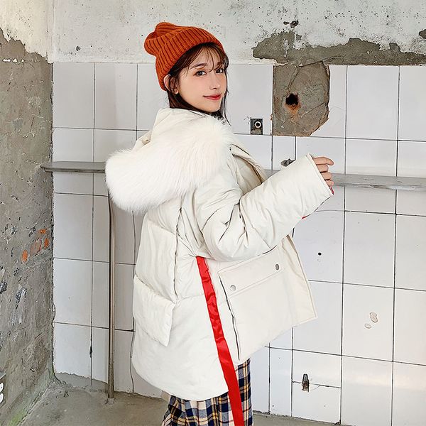 full sleeve short parka women 2019 casual warm fashion padded jacket solid loose woman winter coats and jackets, Black
full sleeve short parka women 2019 casual warm fashion padded jacket solid loose woman winter coats and jackets, Black