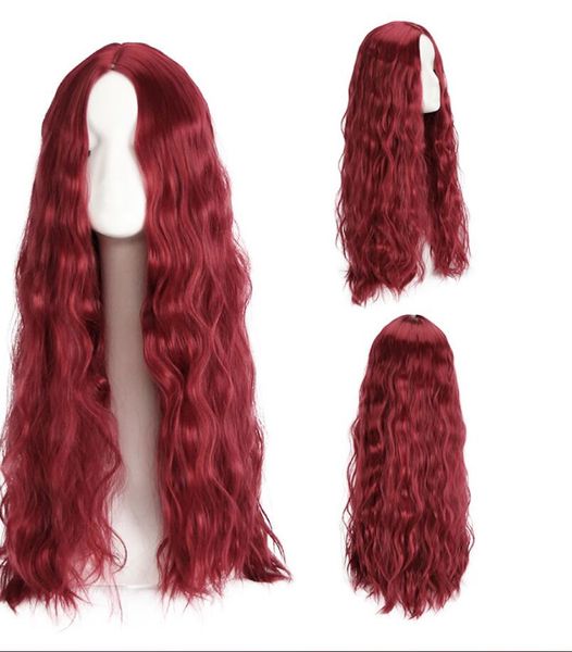 26 inch synthetic lace front wig black wine red brown ombre wigs for women cosplay long hair curly middle part wig
26 inch synthetic lace front wig black wine red brown ombre wigs for women cosplay long hair curly middle part wig