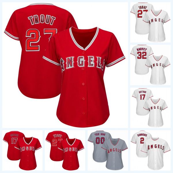 Womens 27 Mike Trout Shohei Ohtani Albert Pujols Justin Bour Andrelton Simmons Jonathan Lucroy Kole Calhoun Angels Baseball Jersey
Womens 27 Mike Trout Shohei Ohtani Albert Pujols Justin Bour Andrelton Simmons Jonathan Lucroy Kole Calhoun Angels Baseball Jersey