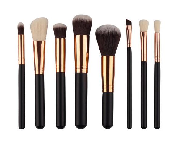 beauty tools 8pcs makeup brushes set foundation brush set brush bronze suit
beauty tools 8pcs makeup brushes set foundation brush set brush bronze suit