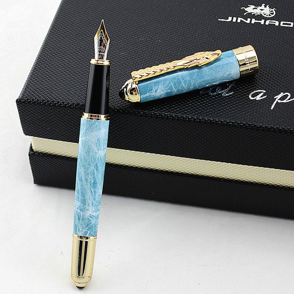 gift pen jinhao dragon fountain pen 0.5mm metal ink pens office supplies ing