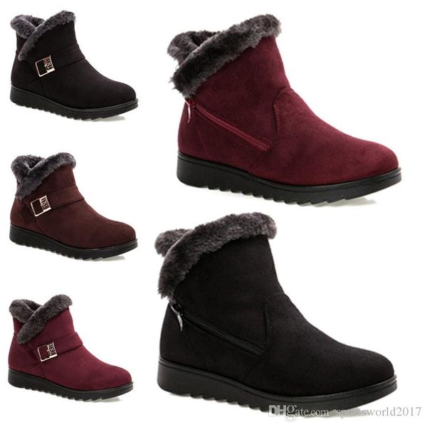2020 non-brand winter women snow boots triple black wine red brown suede ankle boots mother shoes keep warm 36-40 style 49
2020 non-brand winter women snow boots triple black wine red brown suede ankle boots mother shoes keep warm 36-40 style 49