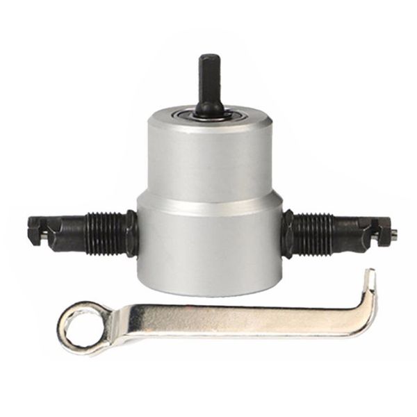 cutter durable saw tool drill attachment with wrench cutting tool double head 360 degree nibbler sheet metal
cutter durable saw tool drill attachment with wrench cutting tool double head 360 degree nibbler sheet metal