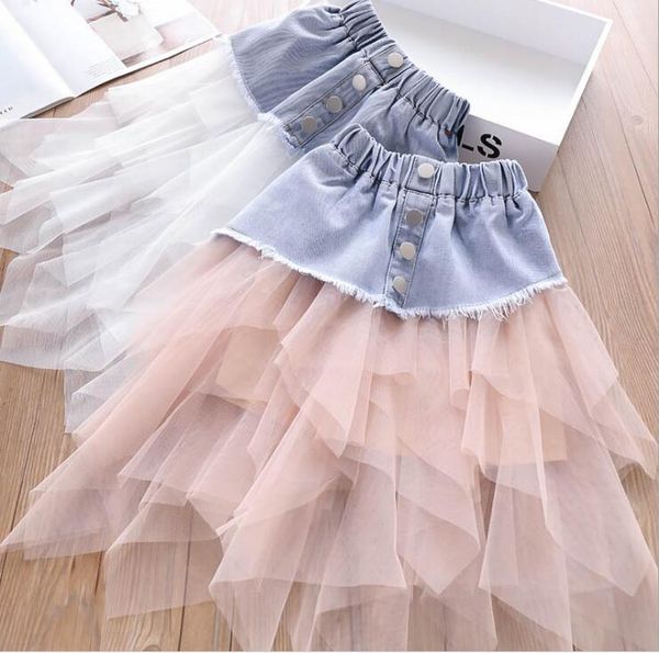 girl denim mesh skirts 2020 summer children panelled asymmetrial skirts fashion baby girl clothes girls
girl denim mesh skirts 2020 summer children panelled asymmetrial skirts fashion baby girl clothes girls
