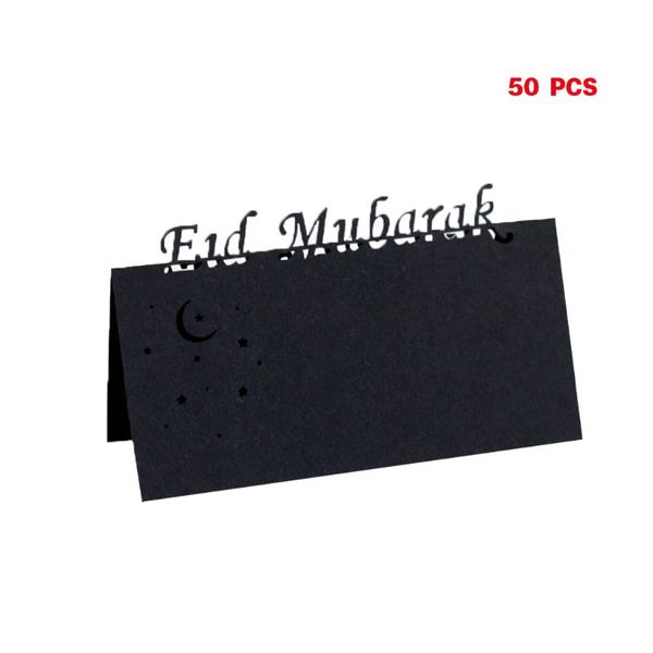 50pcs laser cut moon star eid mubarak muslim ramadan party invitation table place card name reception seatting cards h55e
50pcs laser cut moon star eid mubarak muslim ramadan party invitation table place card name reception seatting cards h55e
