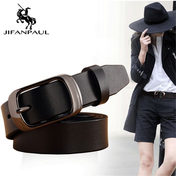 jifapaul ladies brand leather pure leather belt buckle casual simple wild fashion tide jeans corset female belt ing, Black;brown
jifapaul ladies brand leather pure leather belt buckle casual simple wild fashion tide jeans corset female belt ing, Black;brown