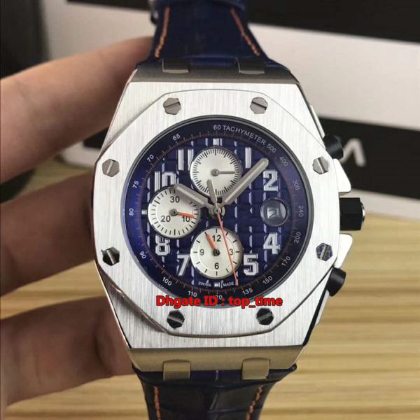 6 style watch 42mm date automatic mens watch 26470st 316l steel case blue dial leather strap gents sports watches, Slivery;brown
6 style watch 42mm date automatic mens watch 26470st 316l steel case blue dial leather strap gents sports watches, Slivery;brown
