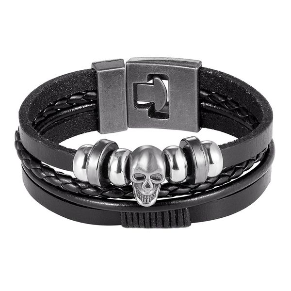 2019 new fashion leather bracelets hook bracelets for men women popular knight courage bandage multi-layer & bangles, Black
2019 new fashion leather bracelets hook bracelets for men women popular knight courage bandage multi-layer & bangles, Black