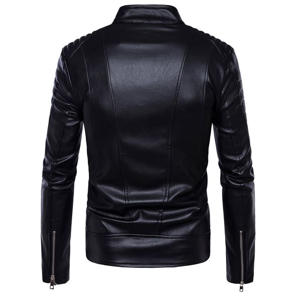 2019 new style boutique punk mens wear locomotive multi-zipper leather coat motorcycle leather coat jacket b013 fashion style, Black
2019 new style boutique punk mens wear locomotive multi-zipper leather coat motorcycle leather coat jacket b013 fashion style, Black