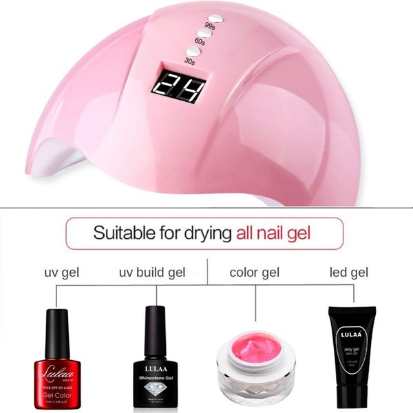 nail dryer for nail led uv lamp 36w mini usb lamp for manicure lcd display drying all gels polish art tools
nail dryer for nail led uv lamp 36w mini usb lamp for manicure lcd display drying all gels polish art tools