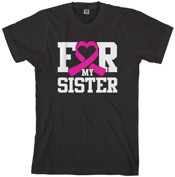 2018 men's for my sister breast cancer awareness t-shirt short sleeve plus size t-shirt harajuku summer 2018 tshirt, White;black
2018 men's for my sister breast cancer awareness t-shirt short sleeve plus size t-shirt harajuku summer 2018 tshirt, White;black