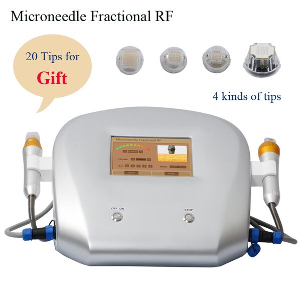 rf skin lifting micro needle rf fractional skin rejuvenation equipment two handles with 4 kinds of tips
rf skin lifting micro needle rf fractional skin rejuvenation equipment two handles with 4 kinds of tips