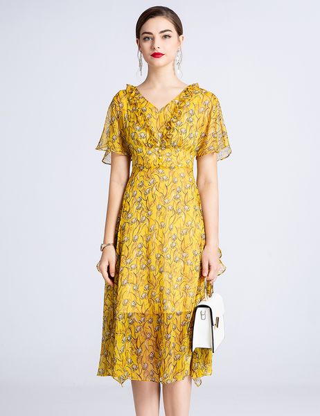 flower print women a-line dress ruffles v-neck shrot sleeve casual dresses 05hx939, Black;gray
flower print women a-line dress ruffles v-neck shrot sleeve casual dresses 05hx939, Black;gray