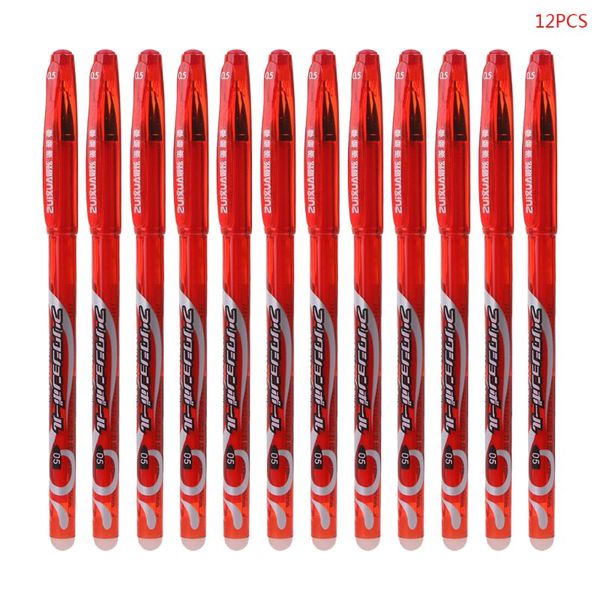 12pcs 0.5mm erasable pen red blue black refill gel ink pens set school office supplies stationery student kids gift w91a
12pcs 0.5mm erasable pen red blue black refill gel ink pens set school office supplies stationery student kids gift w91a