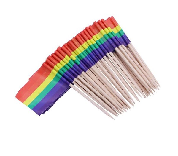 100pcs rainbow flag toothpicks flag picks appetizer toothpicks fruit sticks for cocktail party lesbian gay pride flag
100pcs rainbow flag toothpicks flag picks appetizer toothpicks fruit sticks for cocktail party lesbian gay pride flag
