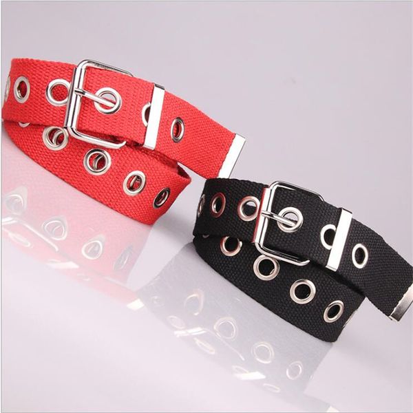 new hollow belt nylon canvas jeans dress belt strap personalized fashion ladies decorative black red, Black;brown
new hollow belt nylon canvas jeans dress belt strap personalized fashion ladies decorative black red, Black;brown