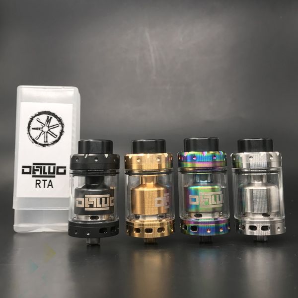 Dawg RTA Atomizer 25mm Spacious Build Deck Two Post Dual Terminals Design Triple Squared Slotted Airflow Design DHL Free
Dawg RTA Atomizer 25mm Spacious Build Deck Two Post Dual Terminals Design Triple Squared Slotted Airflow Design DHL Free