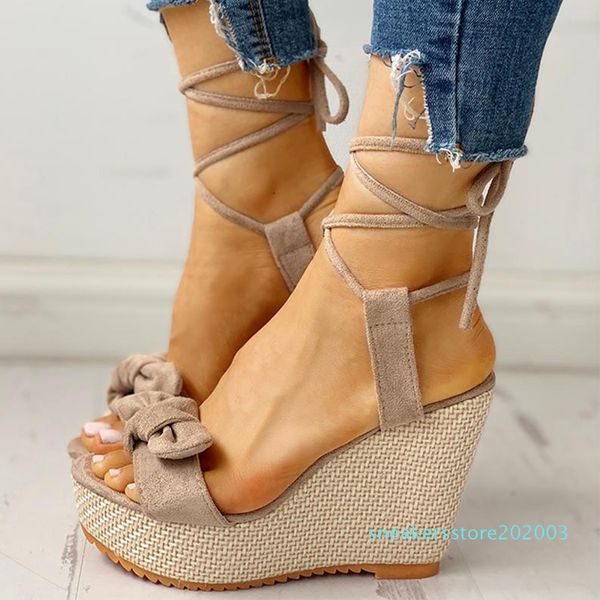 sarairis 2020 dropship wedges shoes high heels casual platform fashion sweet bow summer ankle-wrap women shoes woman sandals s03, Black
sarairis 2020 dropship wedges shoes high heels casual platform fashion sweet bow summer ankle-wrap women shoes woman sandals s03, Black