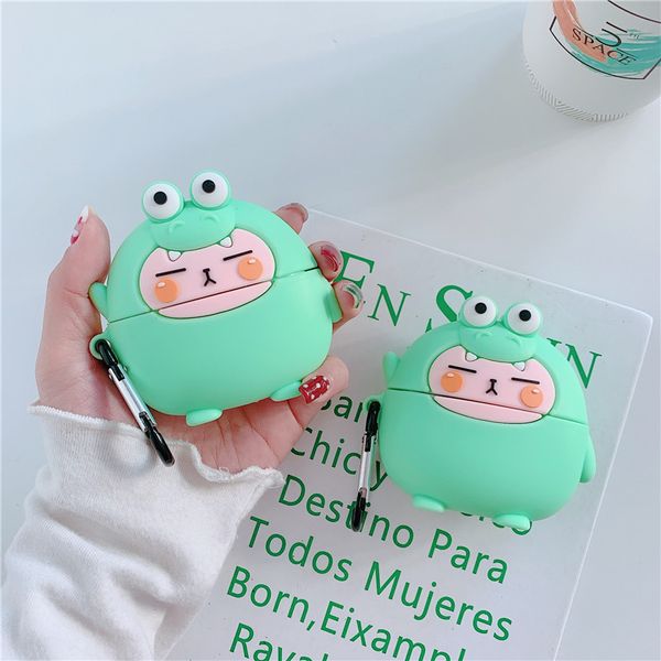 mint cute cartoon crocodile silicone bluetooth wireless headphone cover for apple airpods pro charging case
mint cute cartoon crocodile silicone bluetooth wireless headphone cover for apple airpods pro charging case