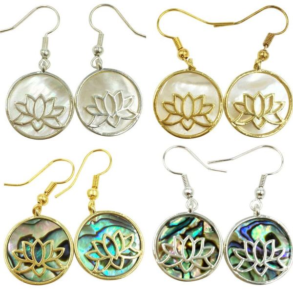 beautiful new zealand abalone mother of pearl shell round flower beads earrings pair pwb774, Silver
beautiful new zealand abalone mother of pearl shell round flower beads earrings pair pwb774, Silver