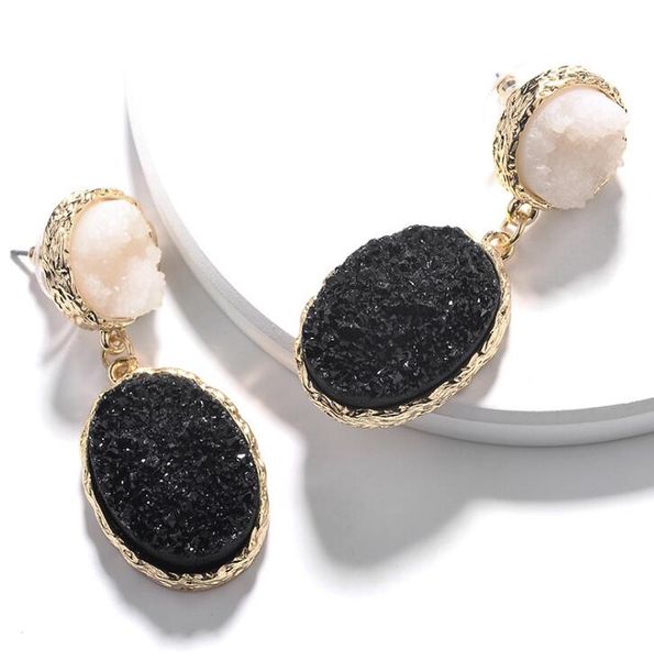 fashion-earrings alloy resin crystal tooth pendant oval drop shape women's earrings wedding birthday travel business gift, Silver
fashion-earrings alloy resin crystal tooth pendant oval drop shape women's earrings wedding birthday travel business gift, Silver