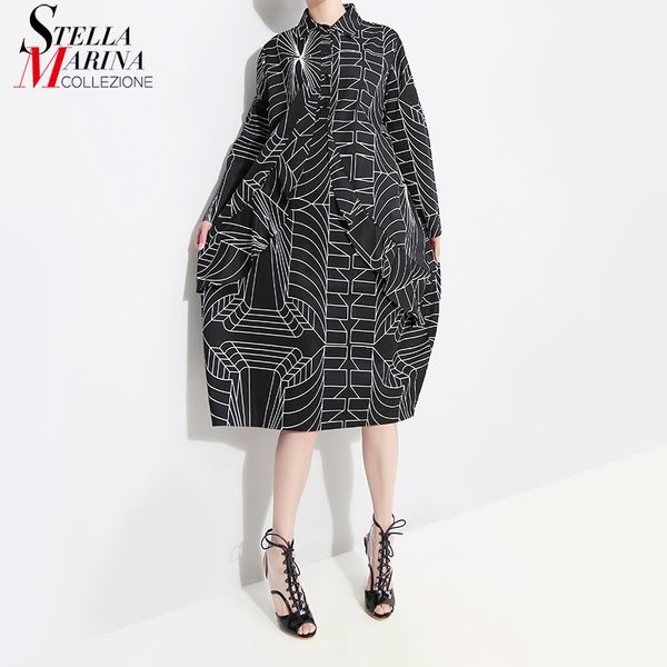 2019 korean style women loose plus size black shirt dress long sleeve striped printed ladies casual midi party dresses robe 4703, Black;gray
2019 korean style women loose plus size black shirt dress long sleeve striped printed ladies casual midi party dresses robe 4703, Black;gray