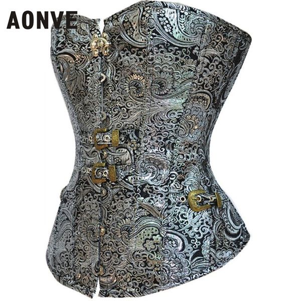 aonve steampunk corset gothic clothing vintage waist trainer modeling strap lace up bustiers retro button korselet, Black;white
aonve steampunk corset gothic clothing vintage waist trainer modeling strap lace up bustiers retro button korselet, Black;white