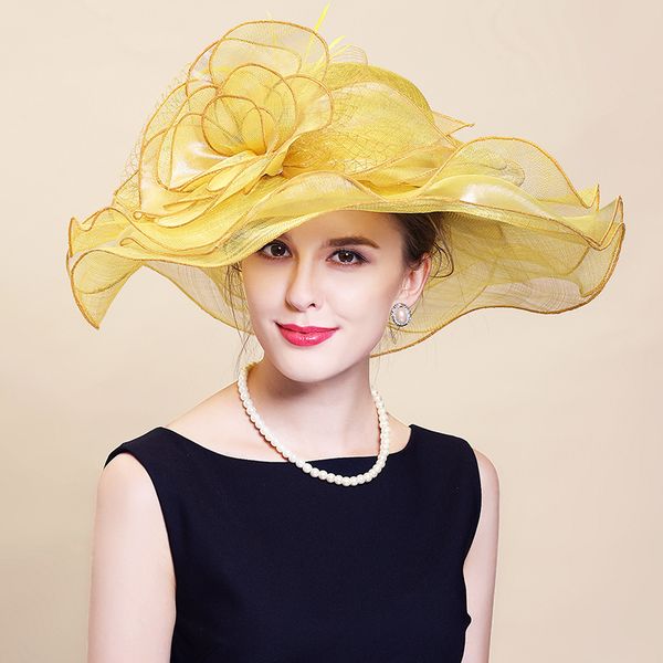 mingli tengda yellow cambric hat bride hats and fascinators wedding accessories decoration pamelas para boda headband beautiful
mingli tengda yellow cambric hat bride hats and fascinators wedding accessories decoration pamelas para boda headband beautiful