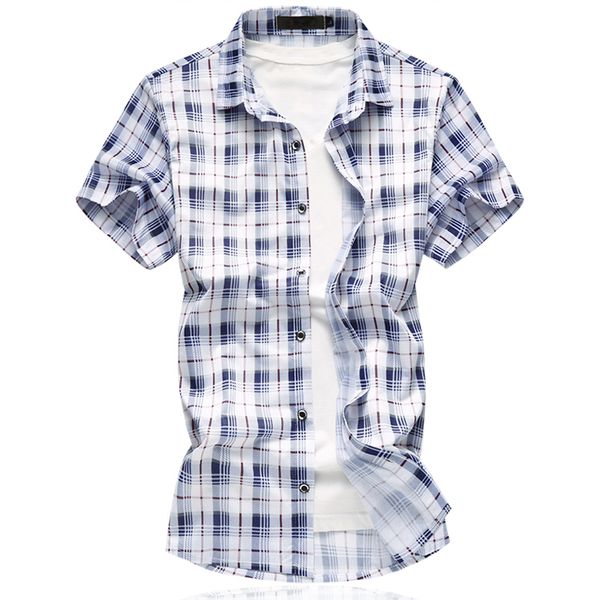men's casual shirts short sleeve summer fashion youth stripe elastic no ironing men business simple slim fit, White;black
men's casual shirts short sleeve summer fashion youth stripe elastic no ironing men business simple slim fit, White;black