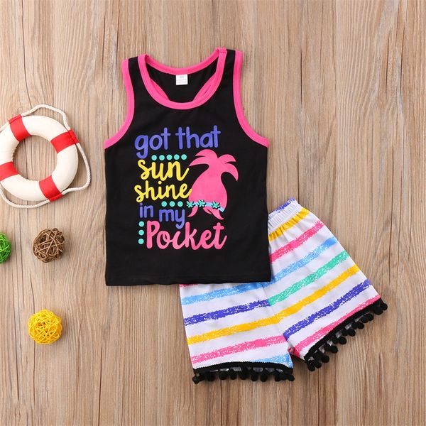 2pcs summer kids baby girl sleeveless tank t shirt+shorts lovely clothes outfit bikini set boys cute beachwear 2019 new
2pcs summer kids baby girl sleeveless tank t shirt+shorts lovely clothes outfit bikini set boys cute beachwear 2019 new
