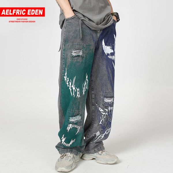 aelfric eden devil graffiti baggy denim pants 2020 fashion pants hip hop harajuku streetwear casual joggers men harem trousers, Blue
aelfric eden devil graffiti baggy denim pants 2020 fashion pants hip hop harajuku streetwear casual joggers men harem trousers, Blue