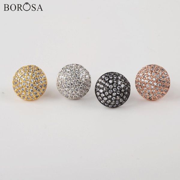 borosa bling cricle micro paved cz stud earrings for girls fashion rose gold silver round stud statement earrings jewelry wx1391, Golden;silver
borosa bling cricle micro paved cz stud earrings for girls fashion rose gold silver round stud statement earrings jewelry wx1391, Golden;silver