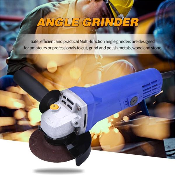 handheld electric angle grinder cutting machine high power grinder waxing polishing tool with hand shank blue 115mm
handheld electric angle grinder cutting machine high power grinder waxing polishing tool with hand shank blue 115mm