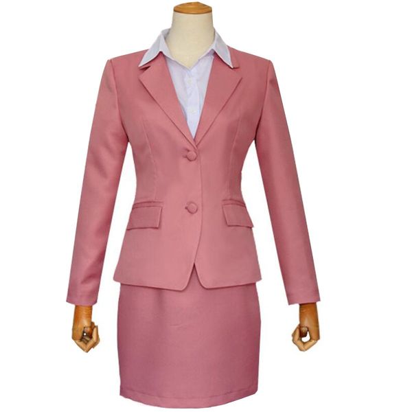wotaku ni koi wa muzukashii momose narumi pink business suits sheath dress cosplay costume, Black
wotaku ni koi wa muzukashii momose narumi pink business suits sheath dress cosplay costume, Black