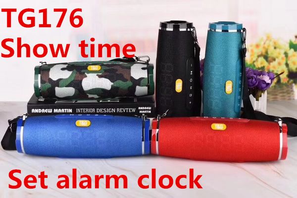 tg176 bluetooth speakers support set the alarm and display time portable speaker double horn outdoor subwoofers wireless speakers support tf
tg176 bluetooth speakers support set the alarm and display time portable speaker double horn outdoor subwoofers wireless speakers support tf