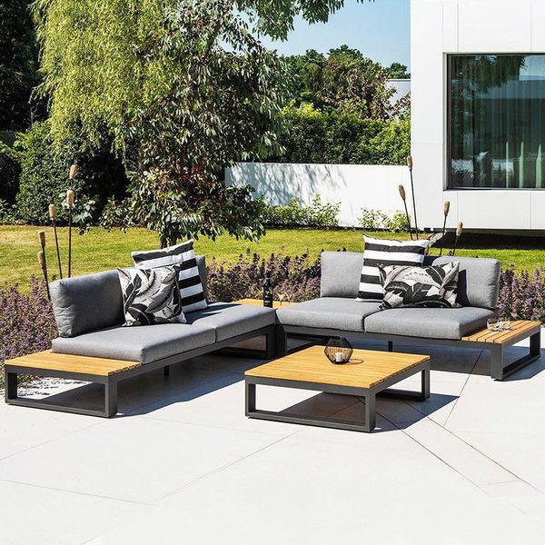 teak outdoor leisure sofa courtyard villa anti-corrosion solid wood furniture garden terrace sofa model room combination
teak outdoor leisure sofa courtyard villa anti-corrosion solid wood furniture garden terrace sofa model room combination
