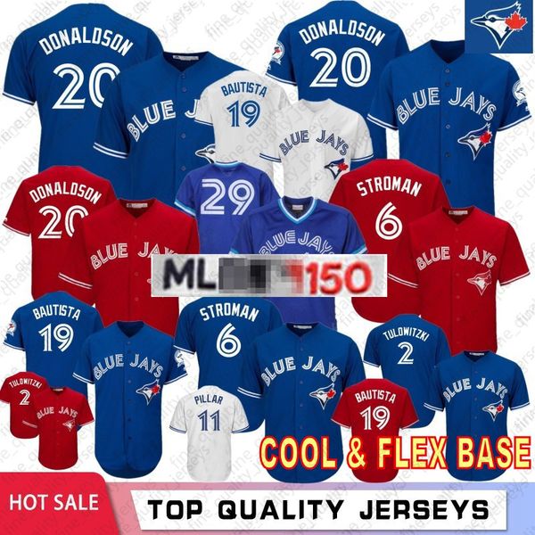 19 Jose Bautista Toronto Blue Baseball Jerseys Jays 20 29 Joe Carter 2 Troy 6 Stroman 11 Kevin Pillar
19 Jose Bautista Toronto Blue Baseball Jerseys Jays 20 29 Joe Carter 2 Troy 6 Stroman 11 Kevin Pillar